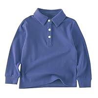 Algopix Similar Product 16 - Boys School Long Sleeve Shirt Button