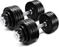 Algopix Similar Product 9 - Yes4All Adjustable Dumbbells 40 50