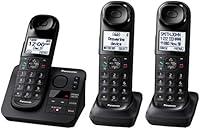 Algopix Similar Product 11 - Panasonic Black Cordless Telephone with
