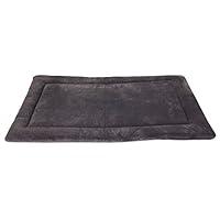 Algopix Similar Product 4 - Aspen Pet Rectangular Kennel Mat Dark
