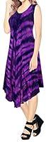 Algopix Similar Product 4 - LA LEELA Sleeveless Nightgowns Lingerie
