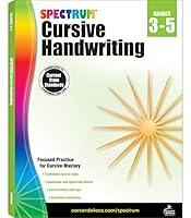 Algopix Similar Product 3 - Spectrum Grades 35 Cursive Handwriting