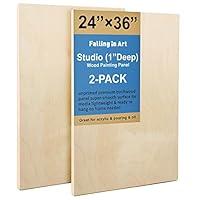 Algopix Similar Product 20 - Falling in Art Unfinished Birch Wood