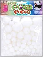 Algopix Similar Product 10 - Pepperell Pom-Pom Puffs, White, 100/pkg