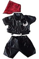 Algopix Similar Product 19 - Easy Rider Biker Outfit Teddy Bear