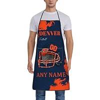 Algopix Similar Product 6 - FOQKMSTO Custom Denver Apron Add Name