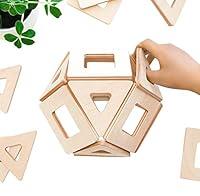 Algopix Similar Product 5 - Earthtiles Wooden Magnetic Tiles by Big