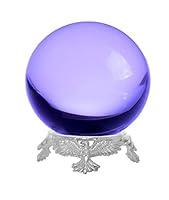 Algopix Similar Product 15 - Amlong Crystal Purple Crystal Ball 50mm