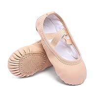 Algopix Similar Product 14 - CUTE STARS Girls Leather Dance Ballet