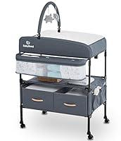 Algopix Similar Product 11 - Portable Baby Changing Table with 2