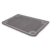 Algopix Similar Product 7 - Petmate Litter Catcher Mat Ice Blue