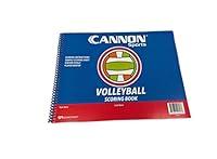 Algopix Similar Product 19 - Cannon Sports Volleyball Scorebook