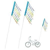 Algopix Similar Product 10 - 2 Pcs 6 ft Bike Flag with Pole for