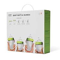 Algopix Similar Product 6 - Comotomo Baby Bottle Bundle Green 7