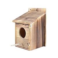 Algopix Similar Product 9 - Wooden Bird House Outdoor Weatherproof