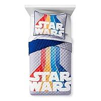Algopix Similar Product 11 - Star Wars Logo Quilt Set Logo Quilt Set