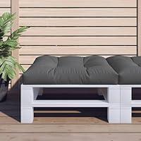 Algopix Similar Product 10 - YELWHI Pallet Cushion Anthracite