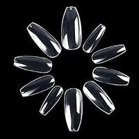 Algopix Similar Product 2 - ECBASKET Clear Coffin Nails 500pcs Full