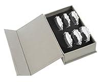 Algopix Similar Product 13 - Amlong Plus Oval Liquor Tags Beta Set