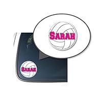 Algopix Similar Product 10 - Volleyball PERSONALIZED  Vinyl Decal