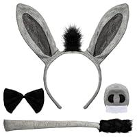 Algopix Similar Product 12 - Gvhntk Donkey Costume Accessory Set