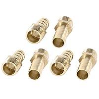 Algopix Similar Product 7 - 6pcs Gold Tone 13mm Male Thread x 10mm