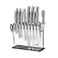 Algopix Similar Product 20 - Knife Set Aiheal 17PCS Kitchen Knife