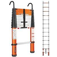 Algopix Similar Product 6 - LUISLADDERS Aluminum Telescoping Ladder