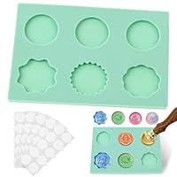 Algopix Similar Product 9 - Wax Seal Mat with 50pcs Removable