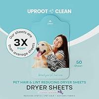 Algopix Similar Product 10 - Uproot Clean Dryer Sheets Pet Hair