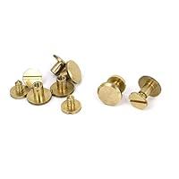Algopix Similar Product 19 - uxcell Albums Scrapbook 4x7mm Brass