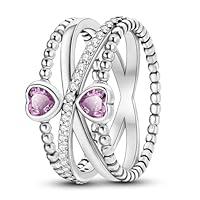 Algopix Similar Product 17 - Andora 925 Sterling Silver Women Rings