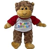 Algopix Similar Product 14 - Romeo The Bear Plush Toy Wearing Happy