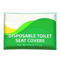 Algopix Similar Product 2 - ZHENZQ 10Pcs Toilet Seat Covers Paper