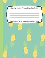 Algopix Similar Product 17 - Story Journal Composition Notebook Half
