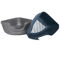 Algopix Similar Product 3 - Petmate 42101 Sifting Corner Litter Pan
