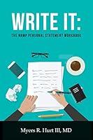 Algopix Similar Product 11 - Write It The NRMP Personal Statement