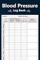 Algopix Similar Product 9 - Blood Pressure Log Book For daily