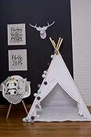 Algopix Similar Product 1 - BabyCo Teepee 100 Cotton Play Tent