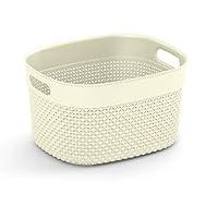 Algopix Similar Product 3 - Curver Filo Clothes Basket Small Ivory