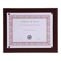 Algopix Similar Product 5 - Nudell Award Plaque 85 x 11 Walnut