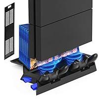 Algopix Similar Product 5 - Kootek Vertical Stand for PS4 Slim 