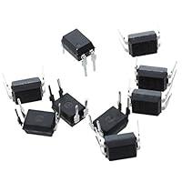 Algopix Similar Product 4 - SODIAL 10 PCS 4 DIP Optocoupler IC 817C