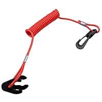 Algopix Similar Product 1 - Boat Kill Switch Key Lanyard Tether Cord