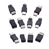 Algopix Similar Product 18 - RIJER 5 Pin OTG Adapter Converter USB