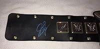 Algopix Similar Product 7 - Samoa Joe Signed WWE NXT Championship