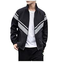 Algopix Similar Product 6 - Mens Autumn Casual Zip Up Jacket