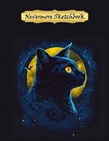 Algopix Similar Product 20 - Nevermore Sketchbook Black Kitty Noir