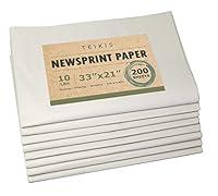 Algopix Similar Product 17 - TeiKis Clean Newsprint Packing Paper