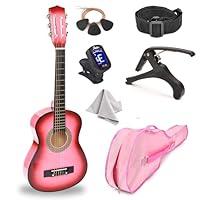 Algopix Similar Product 6 - 38 Wood Guitar With Case and